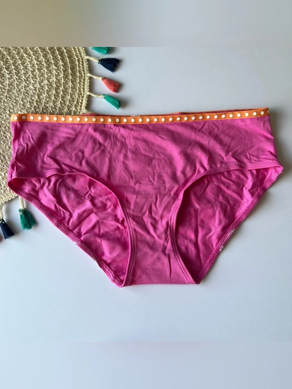 Victoria’s Secret PINK Hipster Panty Love Pink 86 Logo M NEW